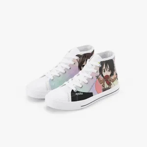 Attack On Titan Mikasa Ackerman Kids A-Star High Anime Shoes