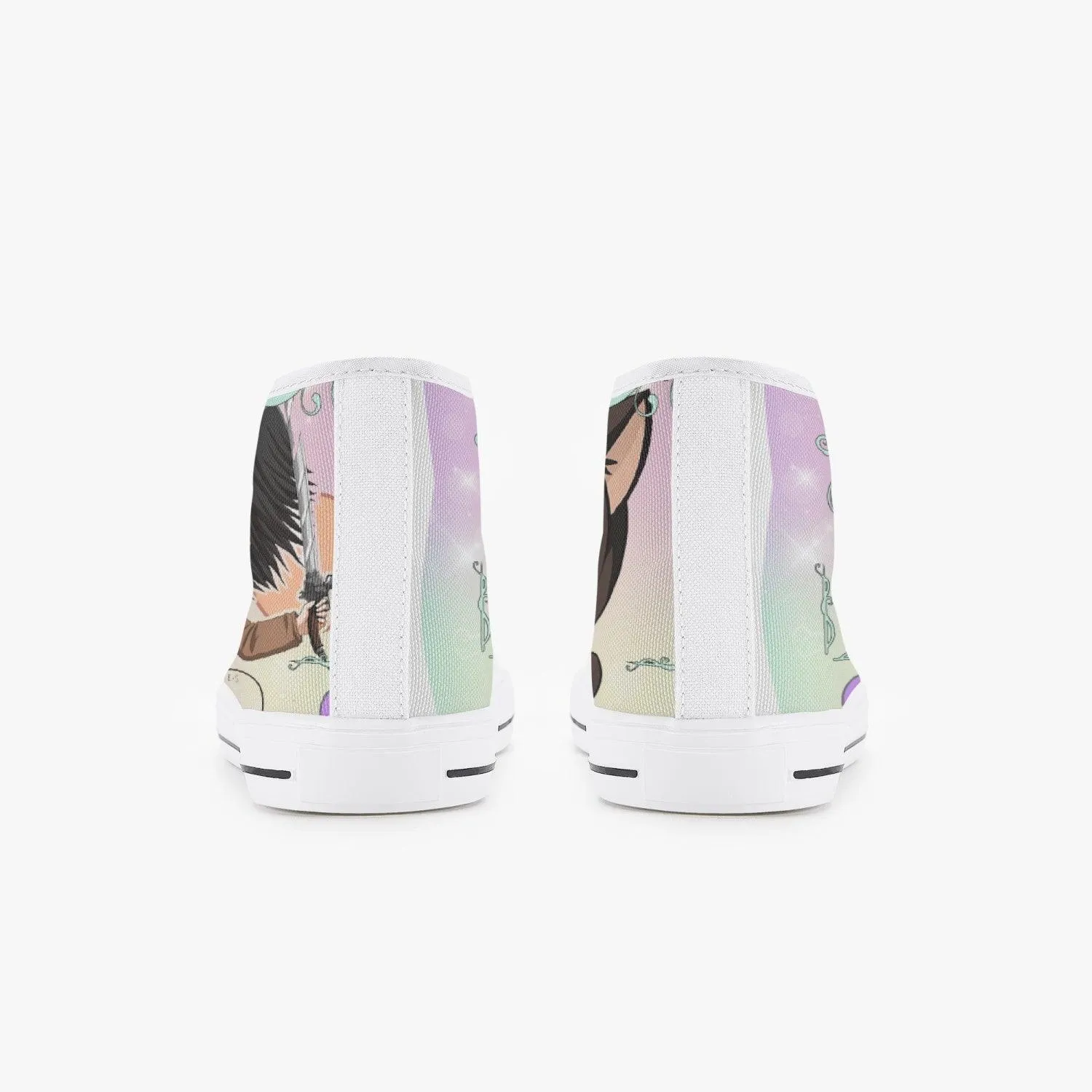 Attack On Titan Mikasa Ackerman Kids A-Star High Anime Shoes