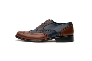 Brandy/Blue Oxford