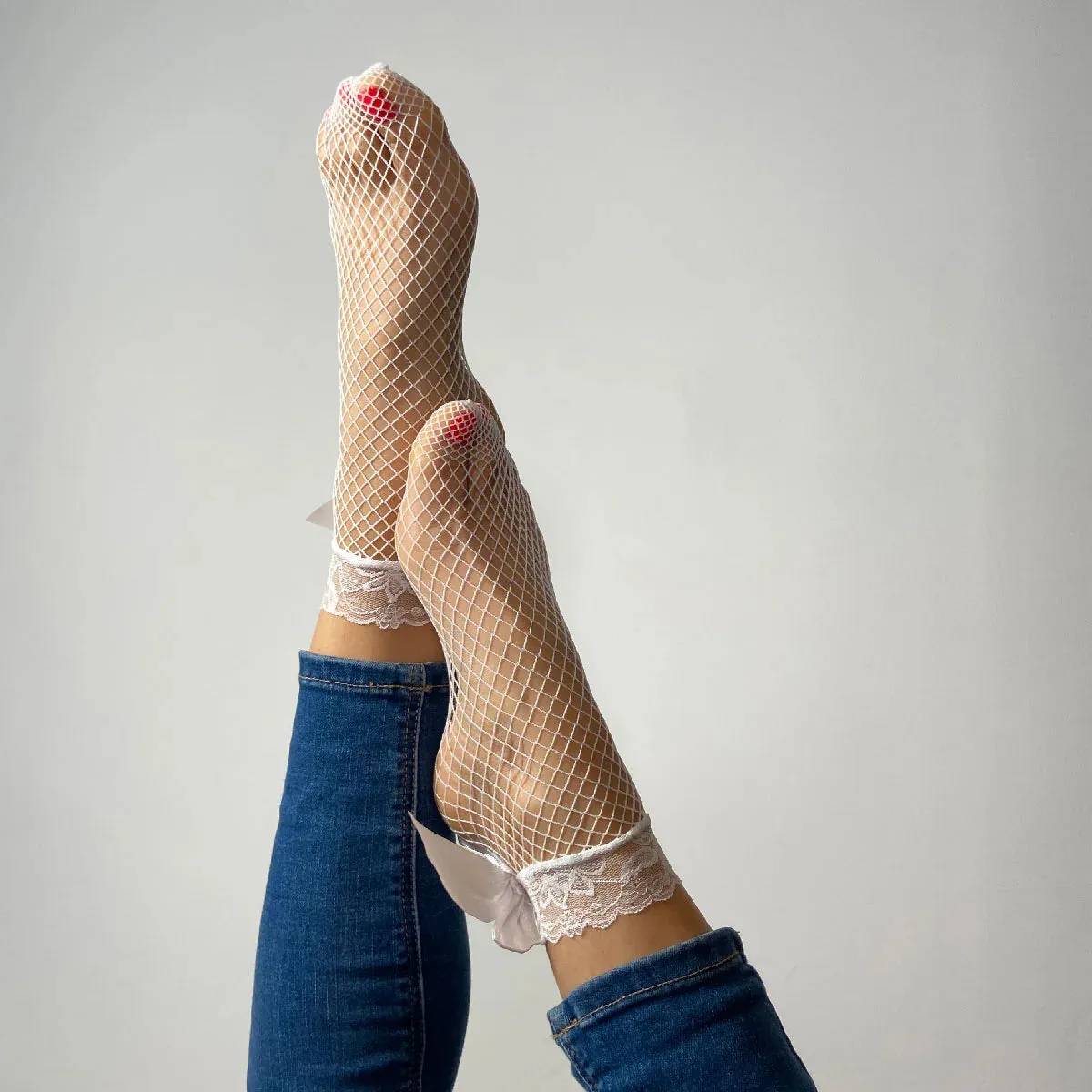 Candice Fishnet Sock