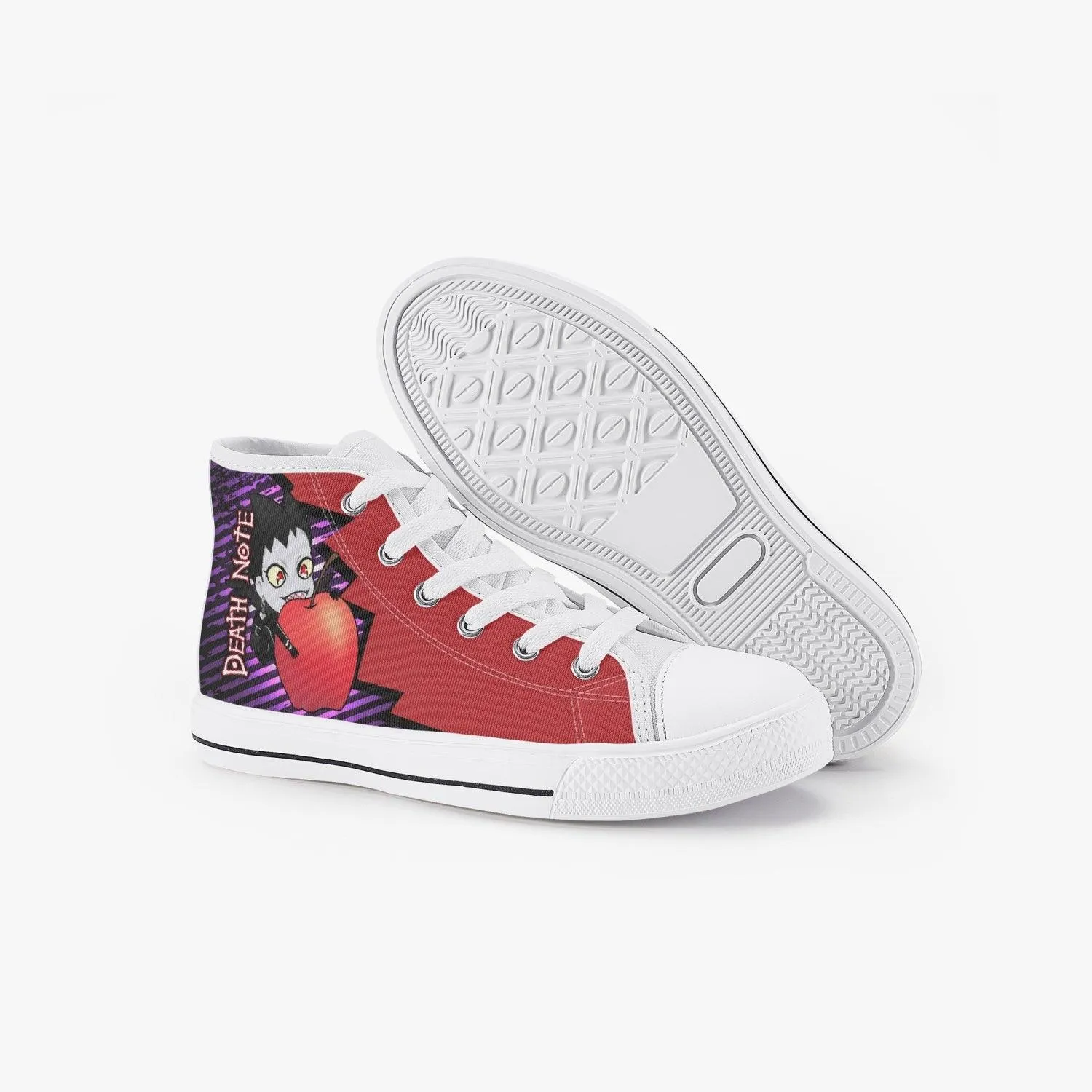 Death Note Ryuk Apple Kids A-Star High Anime Shoes