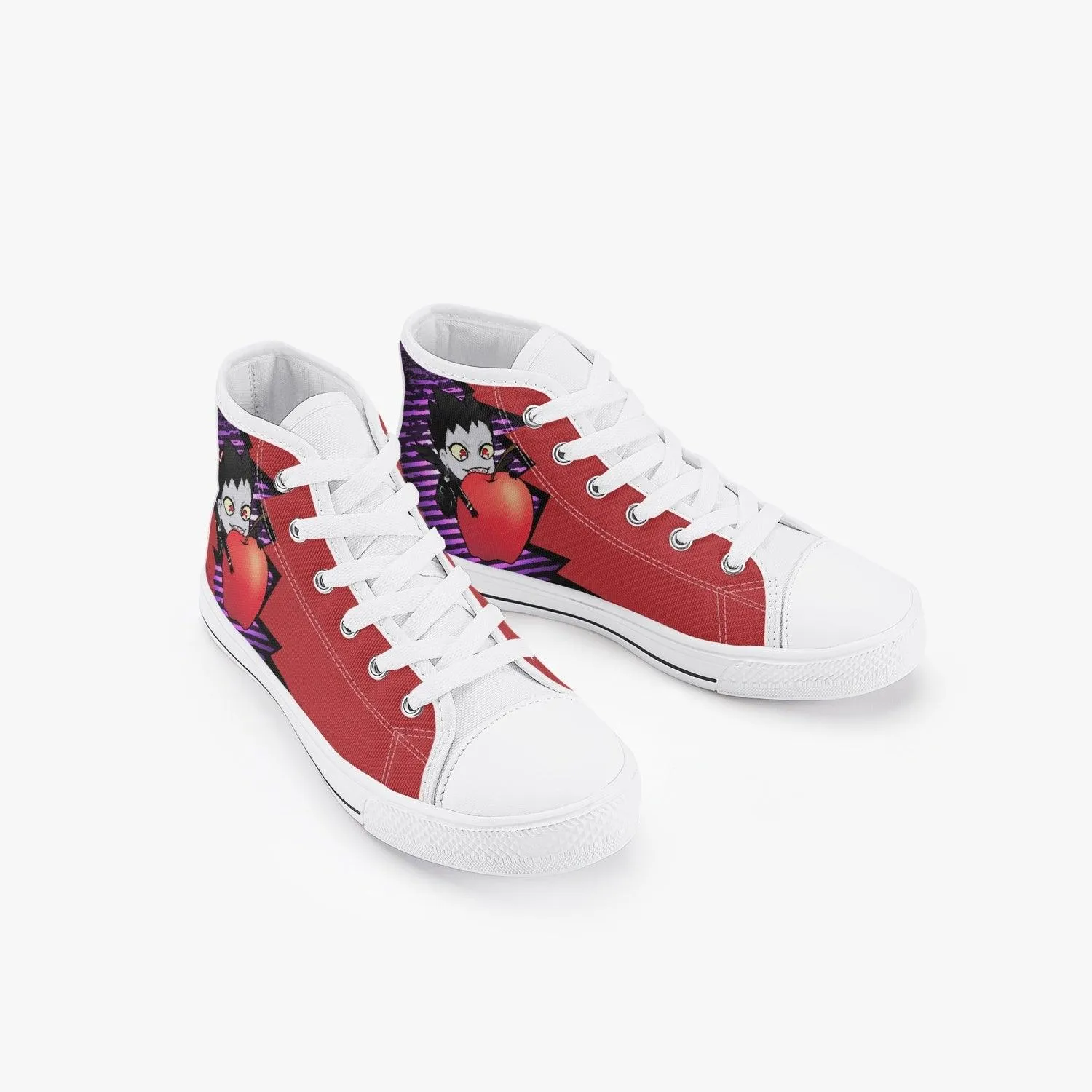 Death Note Ryuk Apple Kids A-Star High Anime Shoes