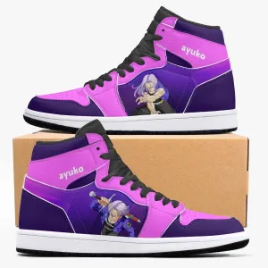Dragon Ball Z Trunks Purple/Pink JD1 Mid Anime Shoes