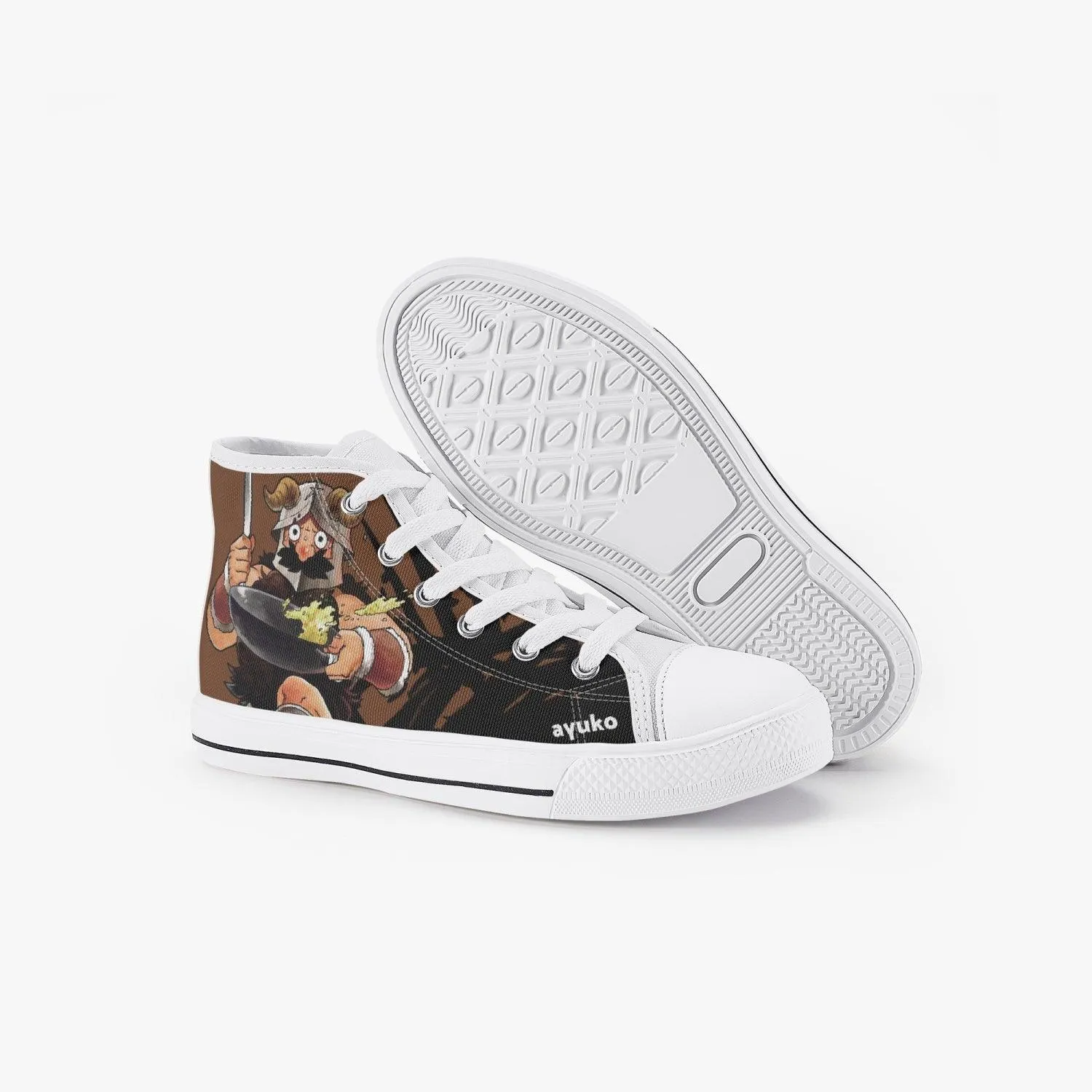 Dungeon Meshi Senshi Kids A-Star High Anime Shoes