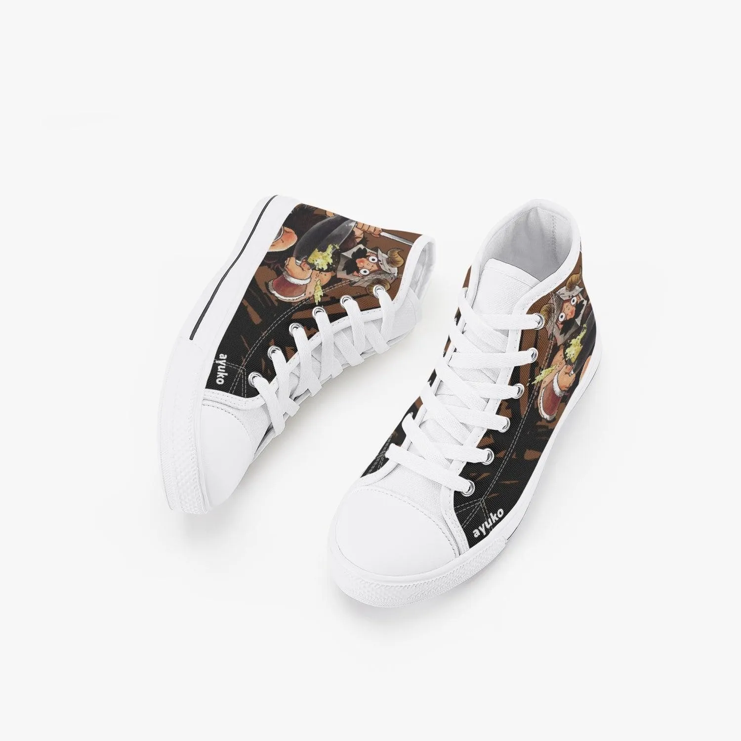 Dungeon Meshi Senshi Kids A-Star High Anime Shoes