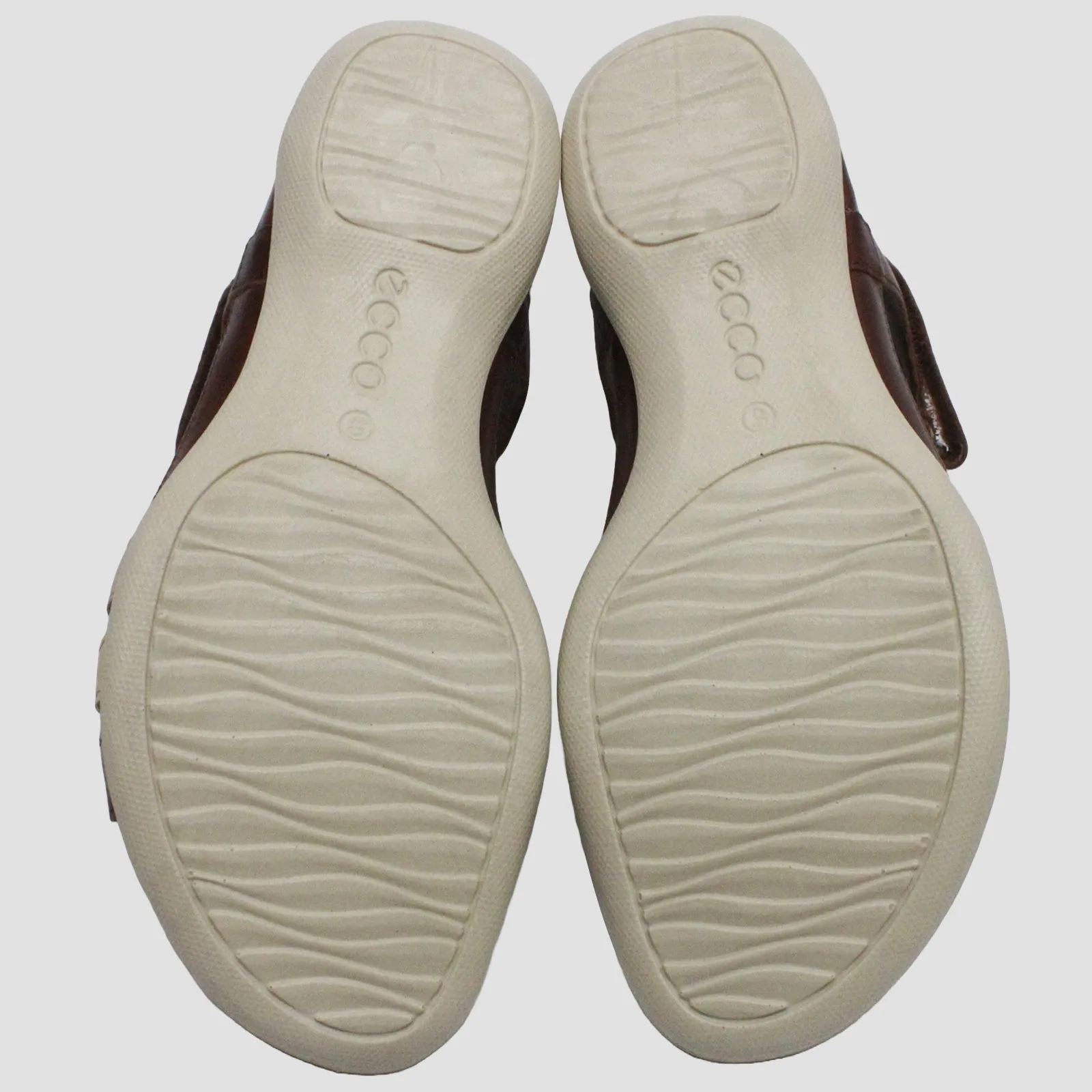 Ecco Flash 240873 Leather Women's Hook and loop Sandals - UK 6.5-7 - US 9-9.5 Women - EU 40