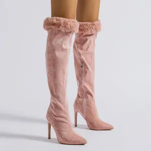 Fressia Fluff Over-the-knee Boots