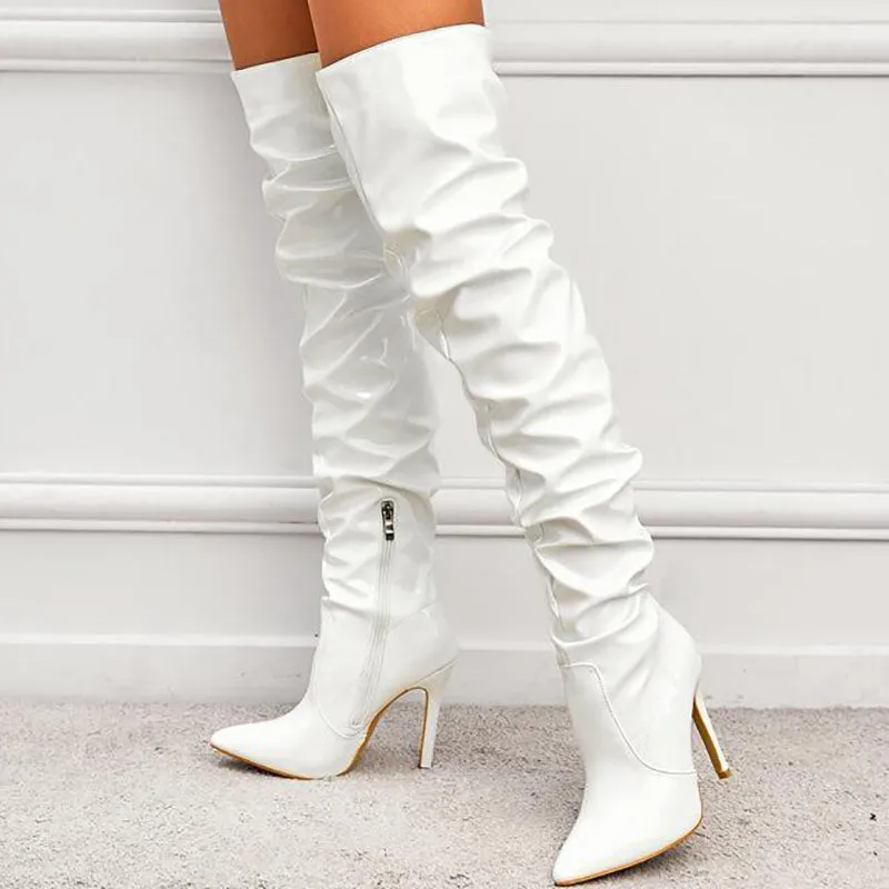 Hebe Stylish Over-Knee Boots