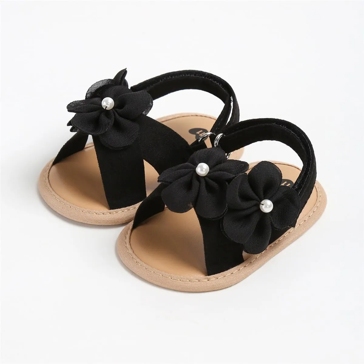 Infant Baby Boys Girls Sandals Summer Baby Wedding Dress Flat Shoes Newborn Crib Shoes First Walkers Prewalkers Shoes
