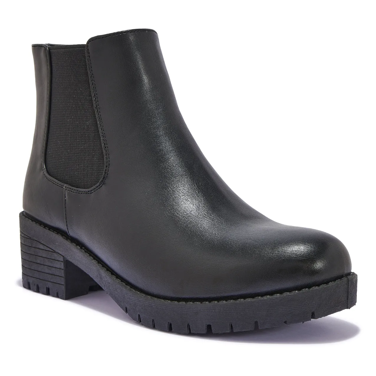 JUST1 BASIC CHUNKY CHELSEA BOOT