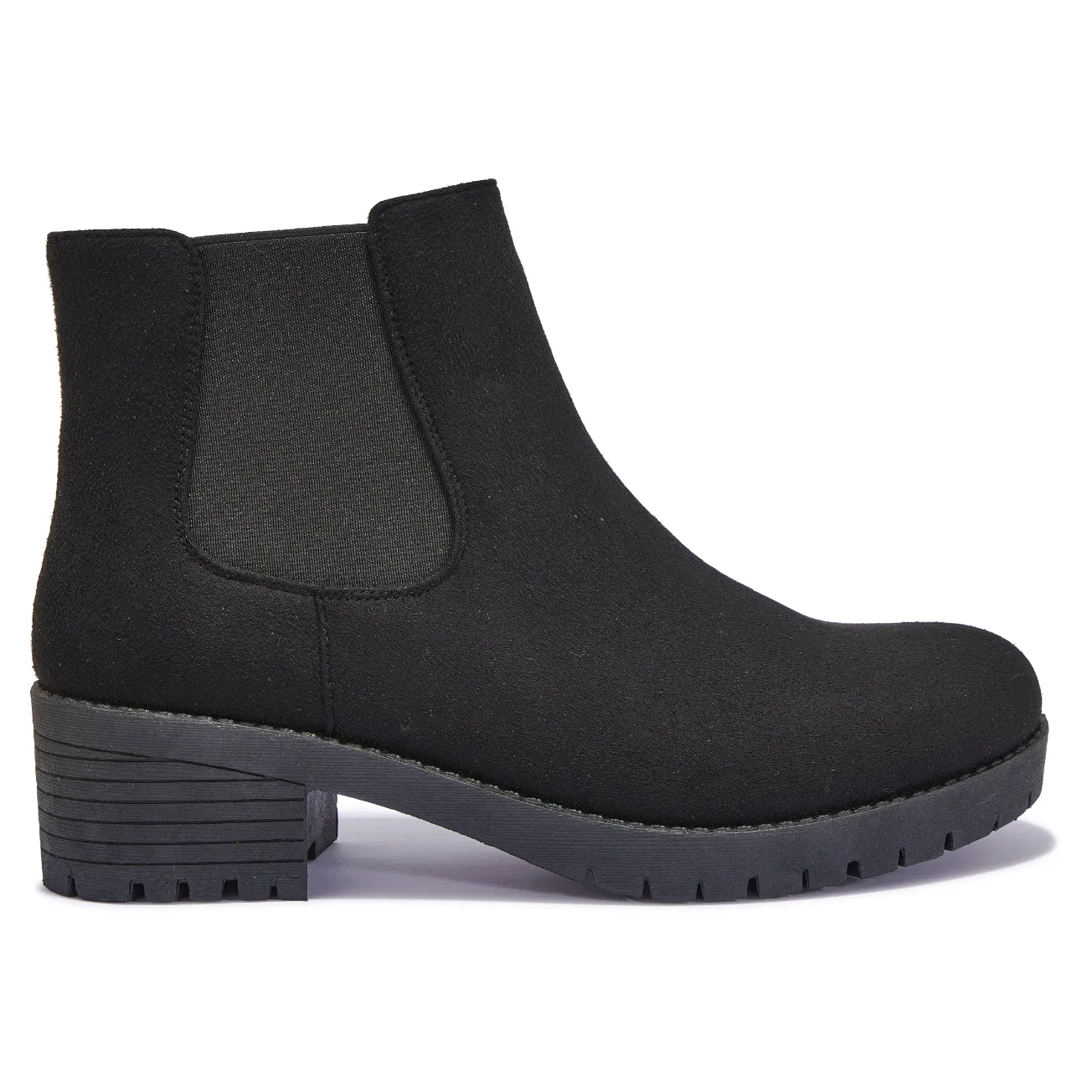 JUST1 BASIC CHUNKY CHELSEA BOOT