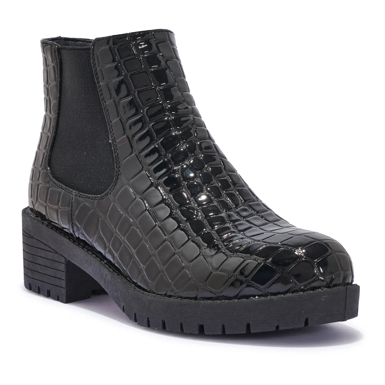 JUST1 BASIC CHUNKY CHELSEA BOOT