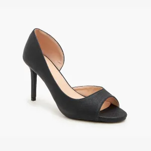 Ladies Peep Toe High Heels