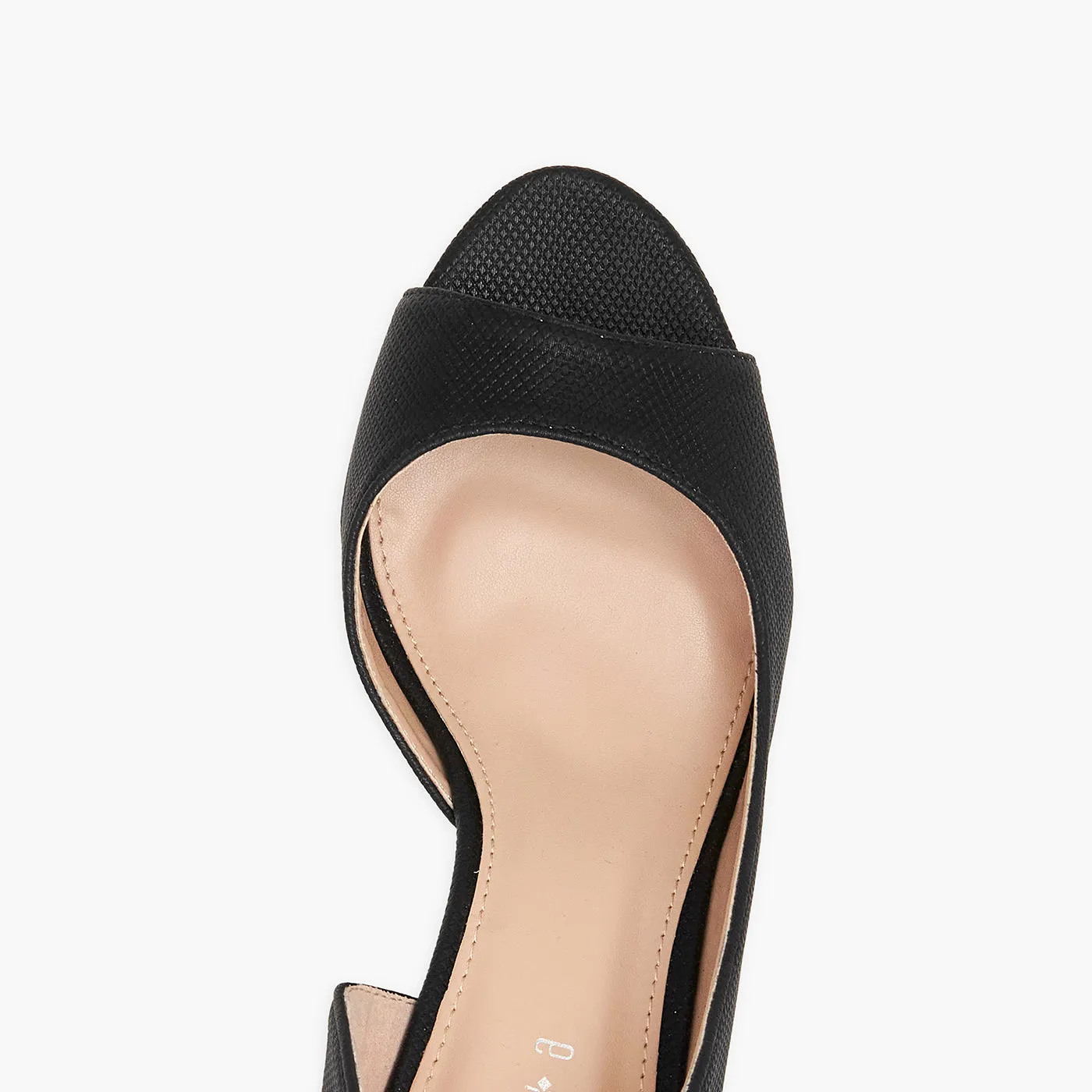 Ladies Peep Toe High Heels