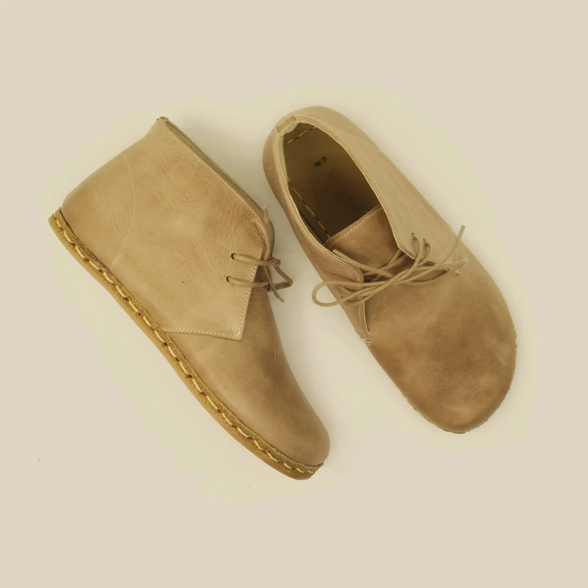 Oxford Earthing Boots Light Brown Women's
