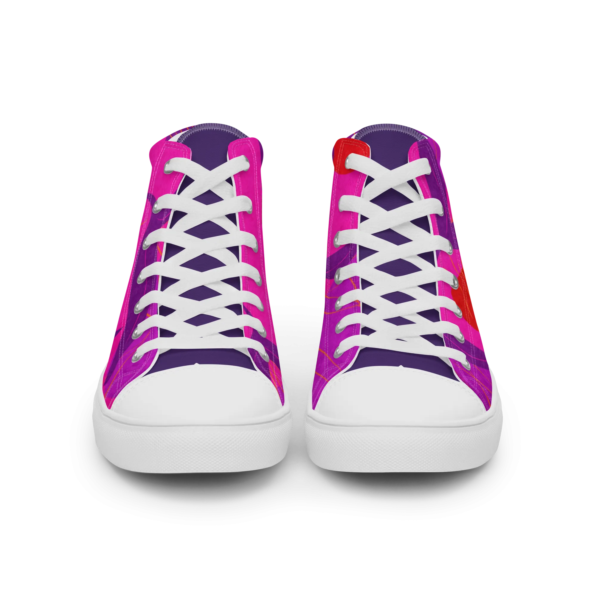 *PREORDER* GROOVY ʻĀKALA WĀHINE HIGH TOPS (in womenʻs sizes)