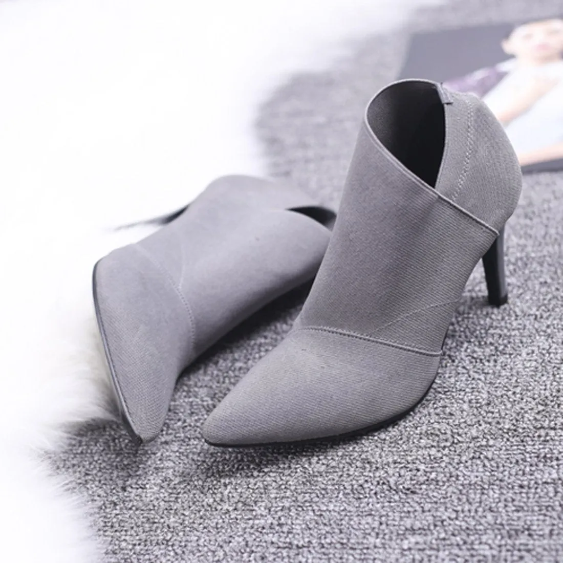 Retro Ankle Boots