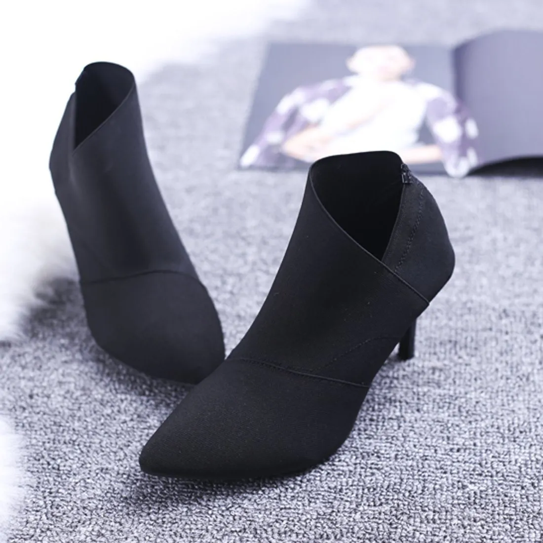 Retro Ankle Boots