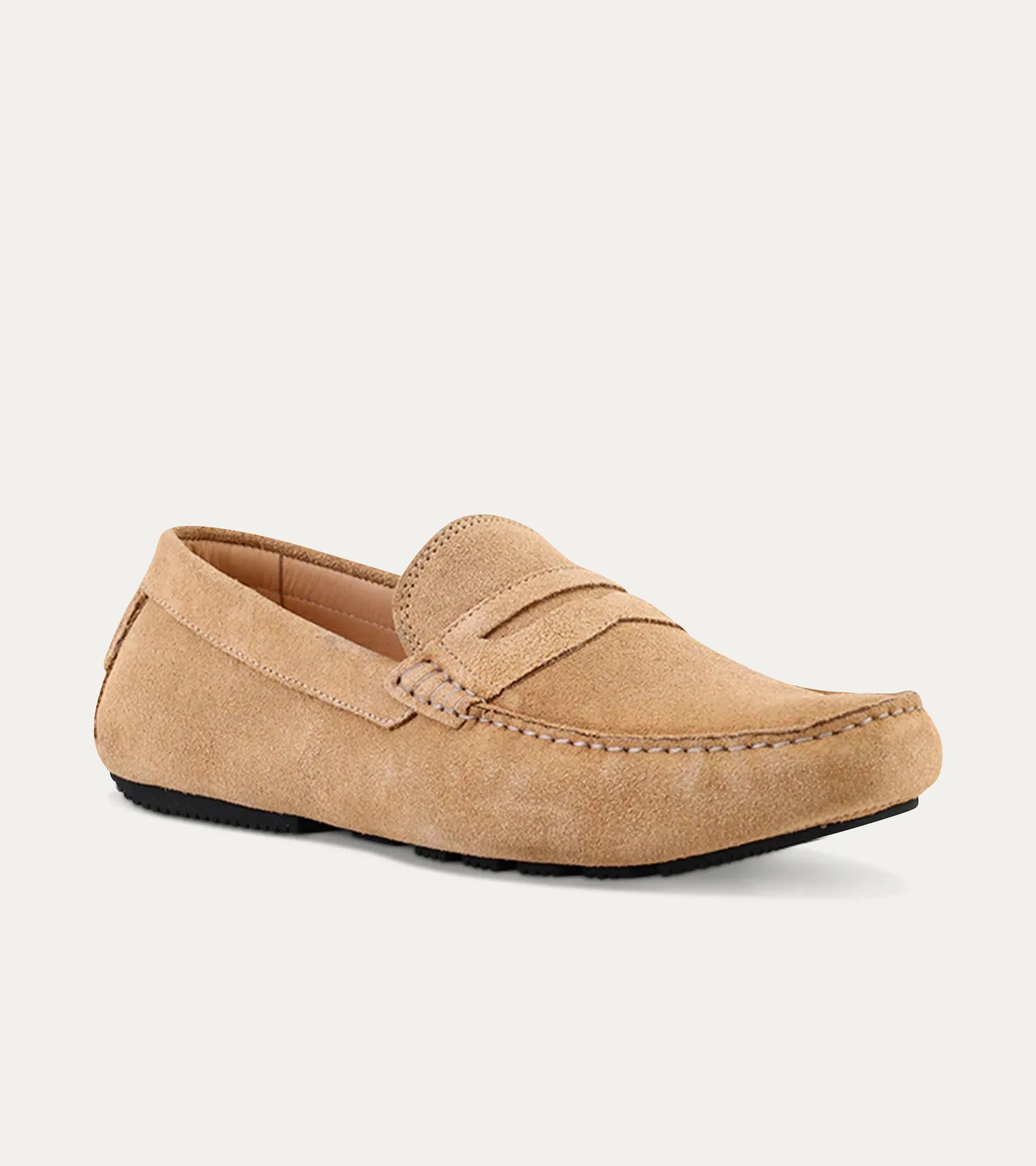 Santi Moccasin In Cuoio Suede
