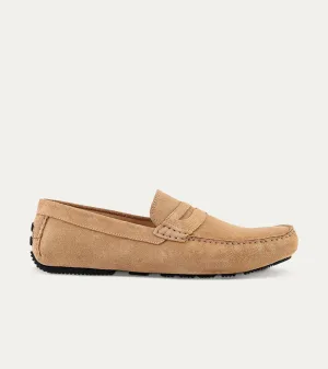 Santi Moccasin In Cuoio Suede