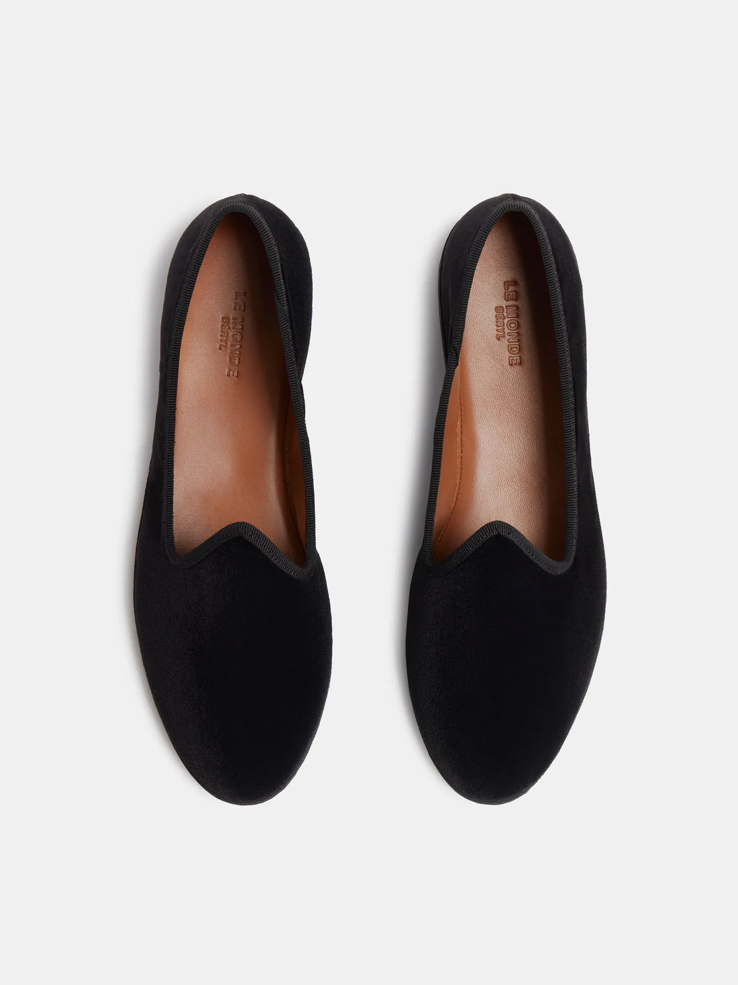 Soft Venetian Slipper / Black Velvet