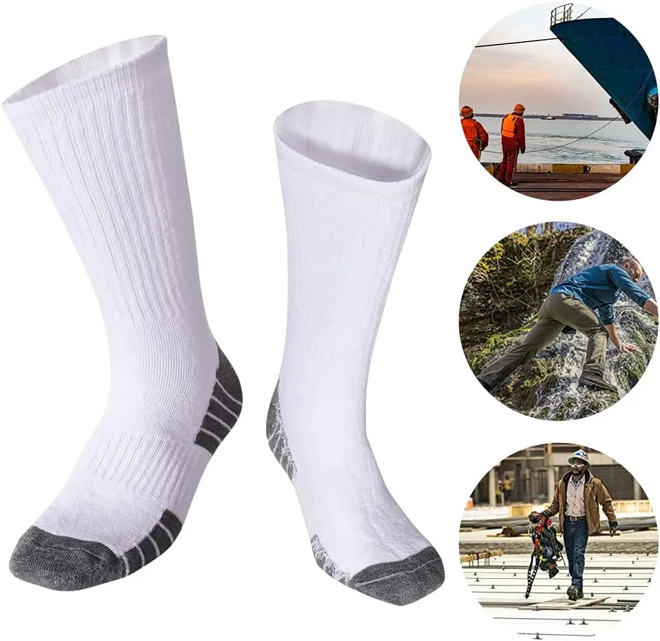 SoxDaddy Men??s 10Pack Athletic Socks,Comfy Cotton Full Cushion Casual Crew Socks