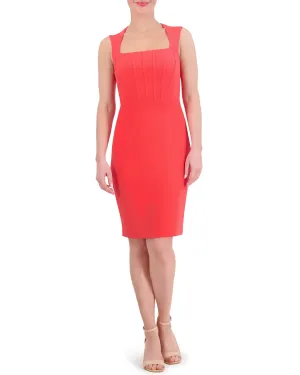 Square-Neck Open-Back Dress