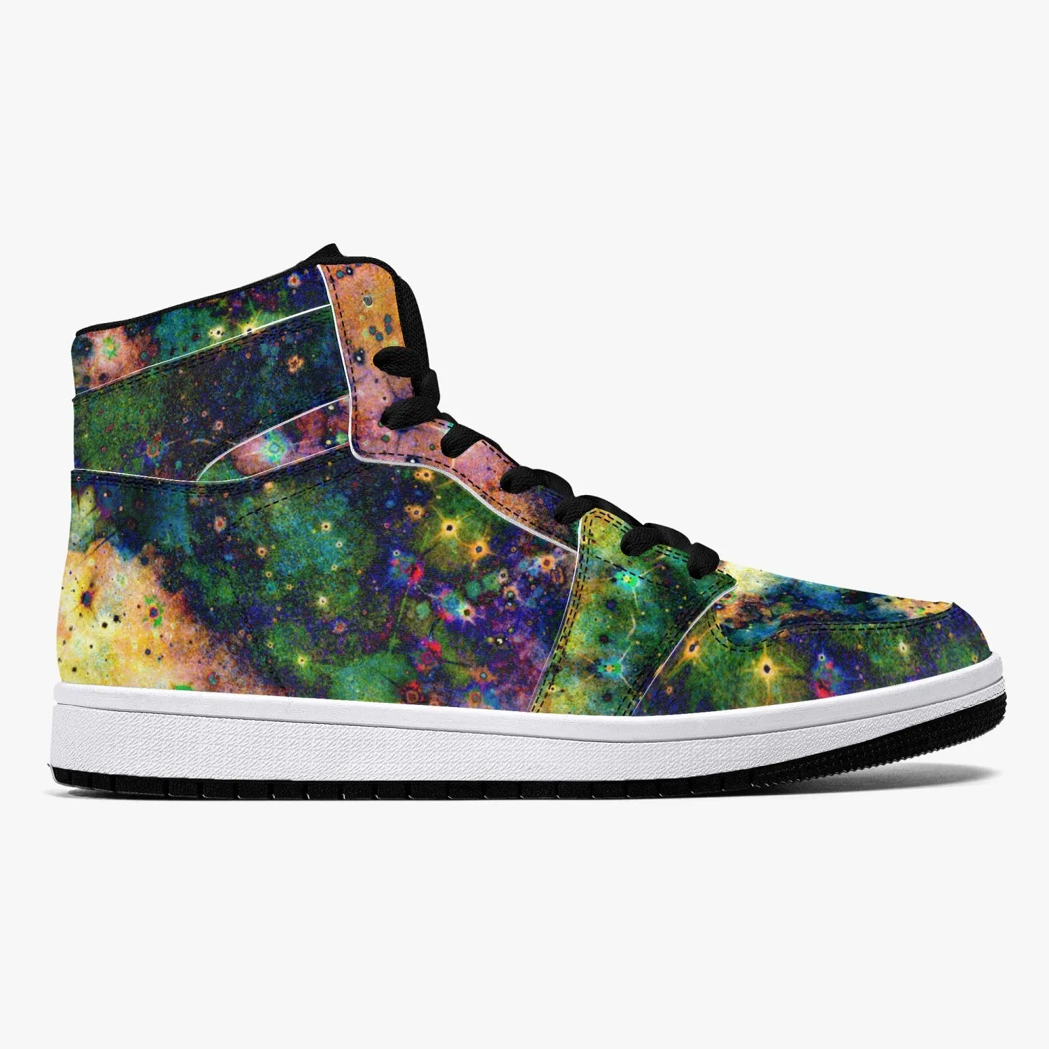 Venus Psychedelic Split-Style High-Top Sneakers