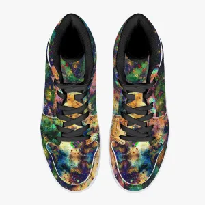 Venus Psychedelic Split-Style High-Top Sneakers
